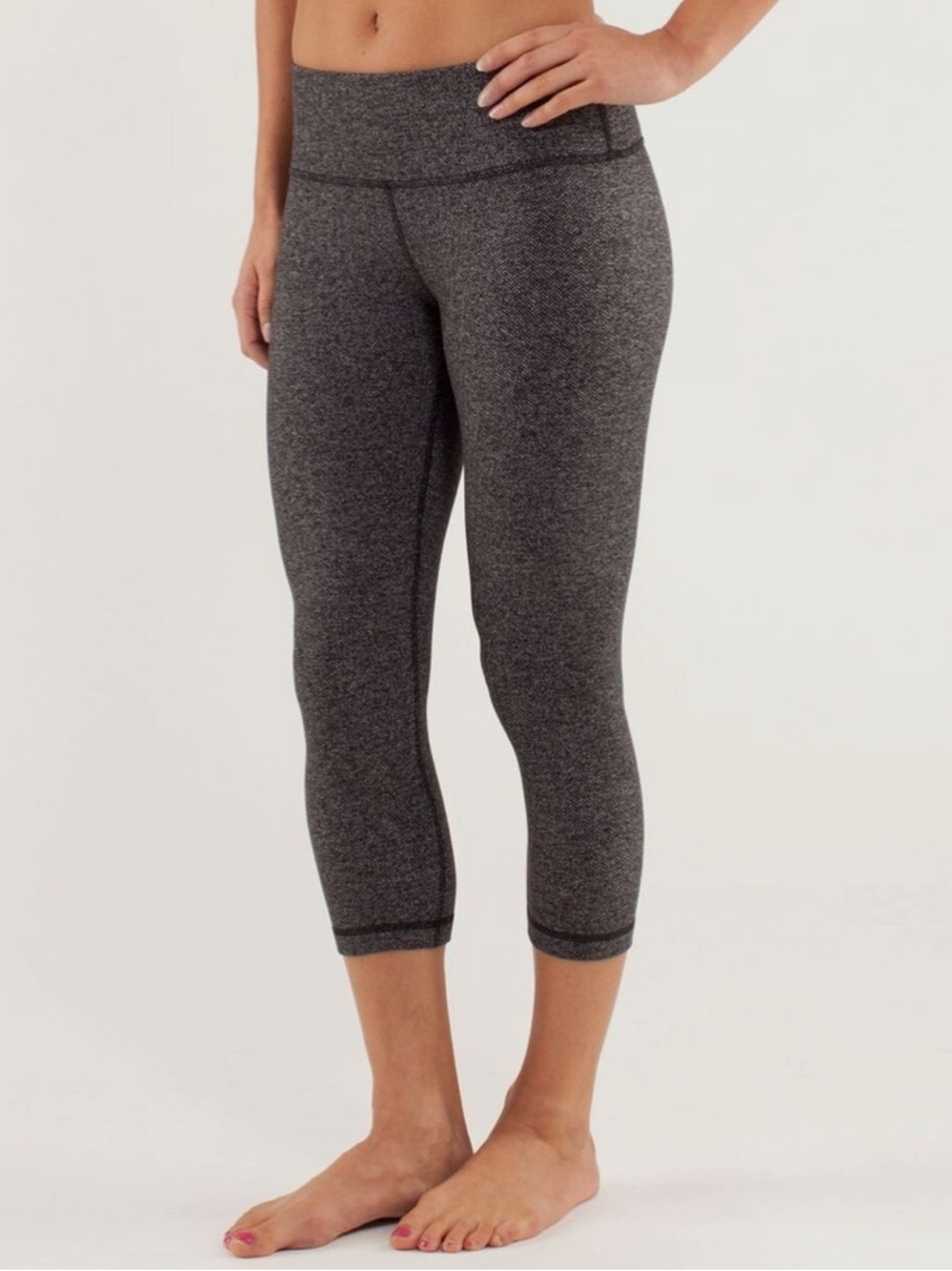 Lululemon Wunder Under Herringbone Leggings